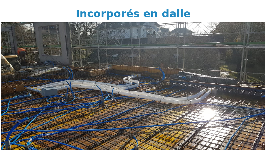 Incorporés en dalle